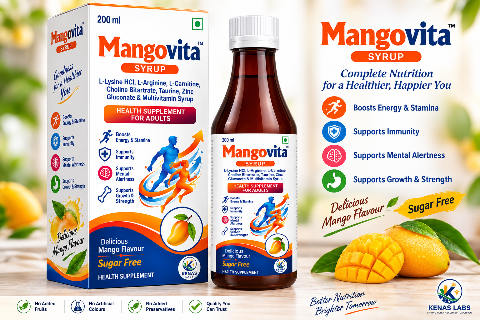 Mangovita Adults Complete Nutrition for a Healthier Happier You